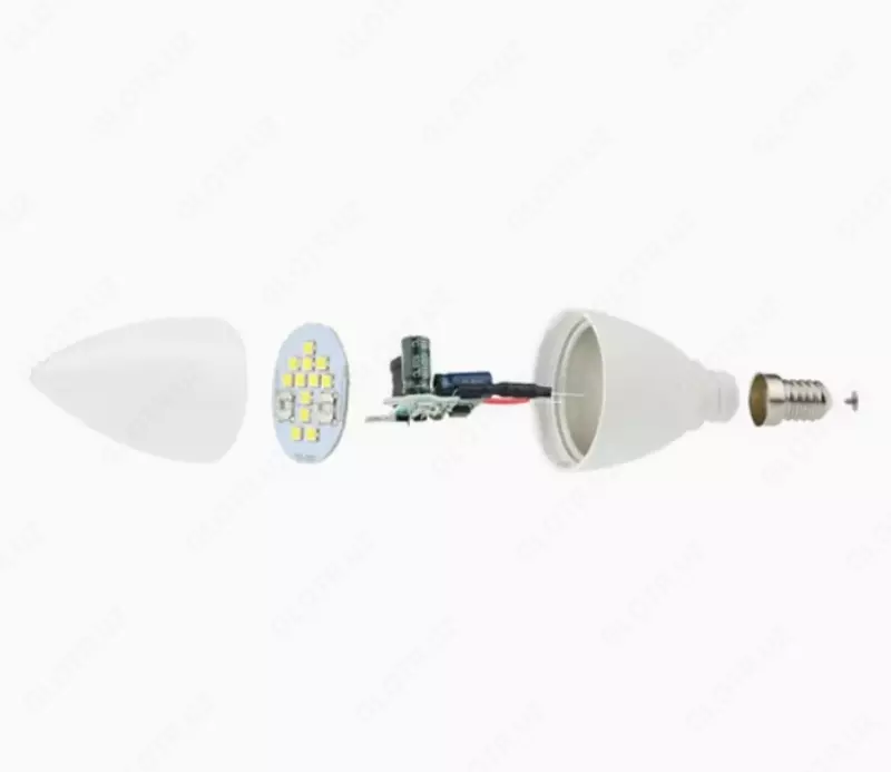  Лампочка Candle (матовый) 12W E14 Только в розницу