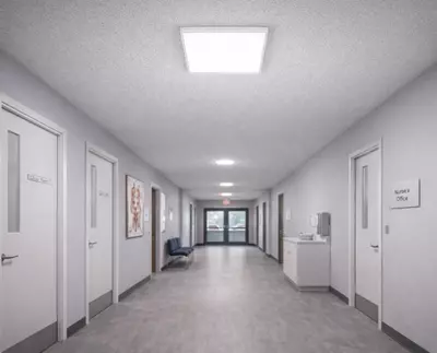  Akril panel (tashqi  kvadrat) 24W Chakana savdo