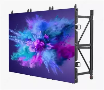   O‘lchami 500x1000 mm (0 5 x 1 metr) bo‘lgan P3.91 yorug‘lik diodli kabinet