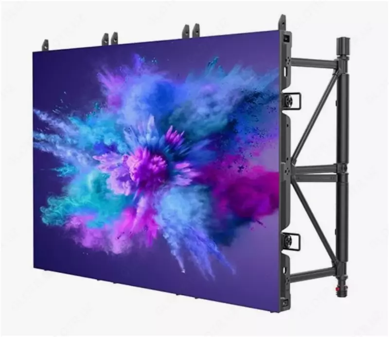   O‘lchami 500x1000 mm (0 5 x 1 metr) bo‘lgan P3.91 yorug‘lik diodli kabinet