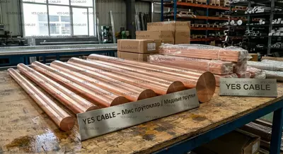 Медный пруток в ассортименте