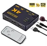   4K HDMI 9×1 мультисвитч сплиттер