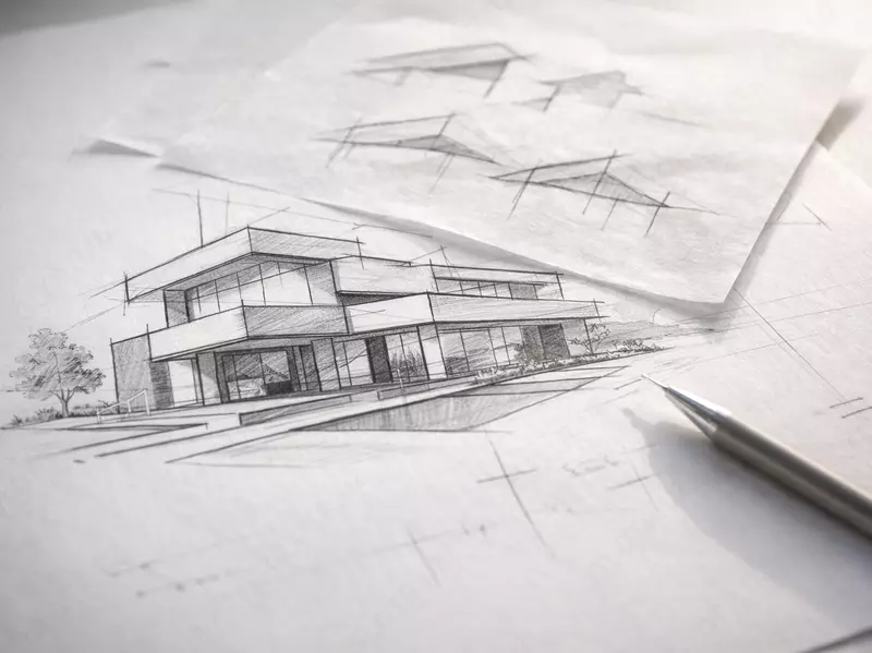   Разработка уникальной концепции будущего здания