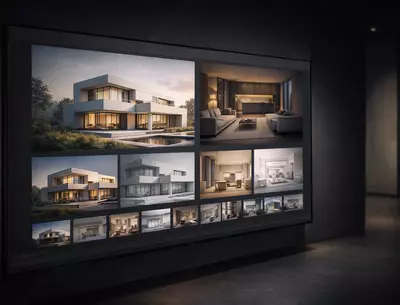  3D vizualizatsiya va modellashtirish Chakana savdo