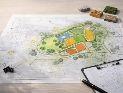   Ландшафтное проектирование: анализ и концепция участка