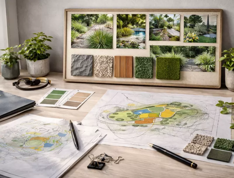  Ландшафтное проектирование: анализ и концепция участка AR GROUP