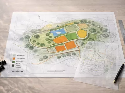 Ландшафтное проектирование: генплан и зонирование
