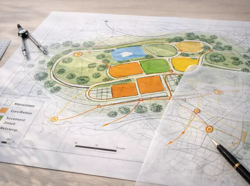   Landshaft loyihalash: bosh reja (genplan) va zonalash