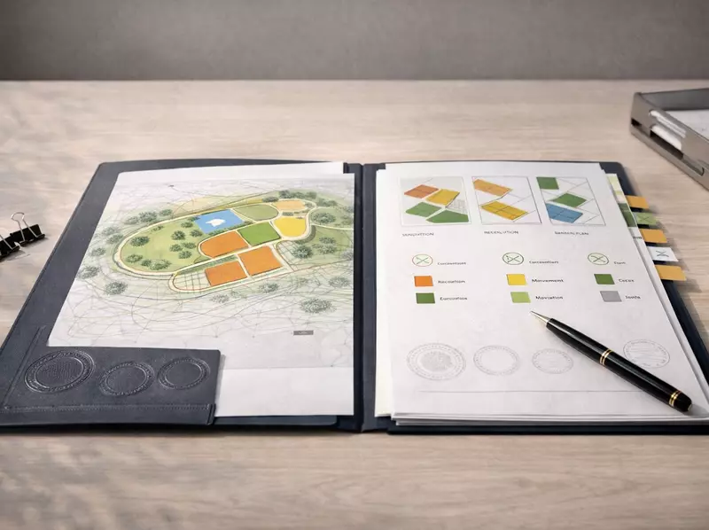  Landshaft loyihalash: bosh reja (genplan) va zonalash Air Group