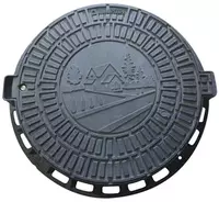 Люк канализационный садовый Standartpark