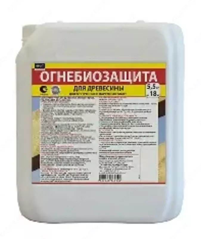 Yog‘ochni himoya qilish uchun yong‘indan himoyalovchi antiseptik vosita Konsentrat