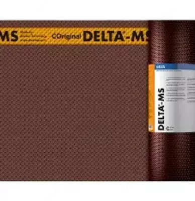 Delta MS 500 yuqori zichlikdagi polietilendan tayyorlangan profillangan membrana