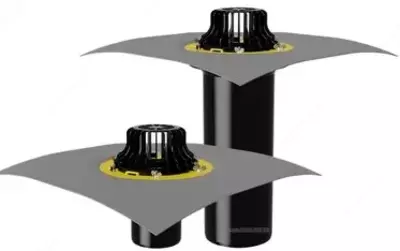 FACHMANN polimer-bitumli polotnoli tomga yopiladigan voronkalar