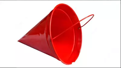 Ведро конусное пожарное