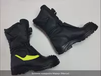 Кожаные ботинки пожарных