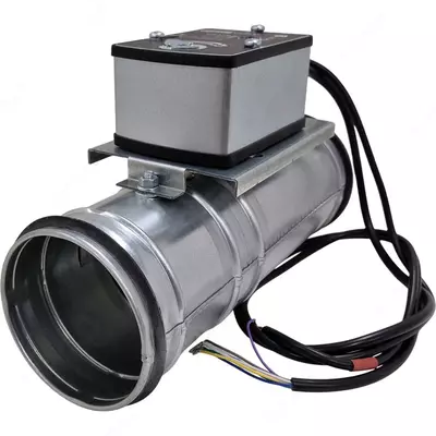  Круглый противопожарный клапан D=100 - 