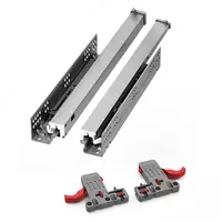 Направляющая полного выдвижения Smart Slide с доводчиком c функцией Lock-Fix 500мм Retail/Smsld Full