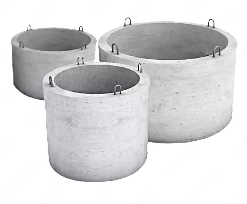 Железобетонный колодец (стеновое кольцо) КС 15-9