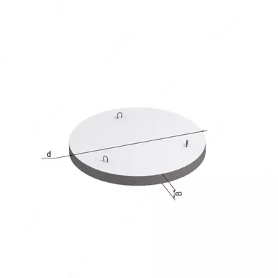   Днища колодца ДП 1 0