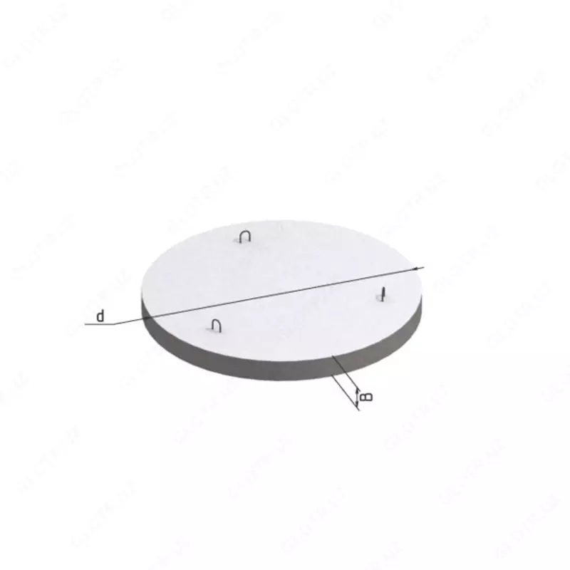   Днища колодца ДП 1 0/УС1