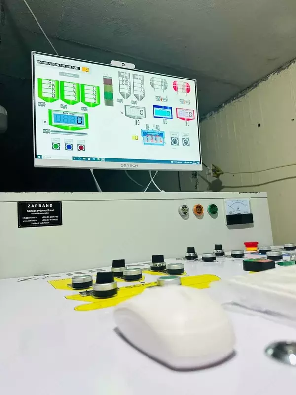  Beton zavodlari uchun boshqaruv pulti - 