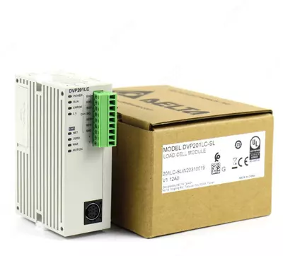  Модуль взвешивания Delta DVP201LC-SL для ПЛК Delta DVP-Slim  1 канал  24 бит  RS-485 Zarband electronics