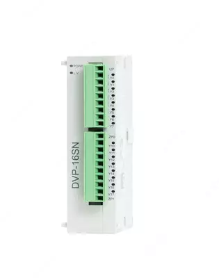  Модуль расширения Delta DVP16SN11T серии S SLIM (16 DO  NPN  24V DC) Только в розницу