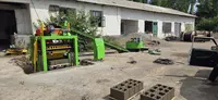   Автоматическая линия для производства шлакоблоков  тумб  бодюров Udar 5-1  32 кВт  цикл/25 сек.
