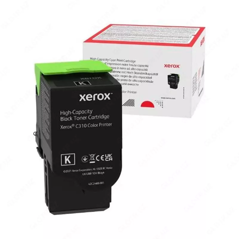 Тонер картридж Xerox C310/C315  Black  8000 стр. (Арт. - 006R04368)
