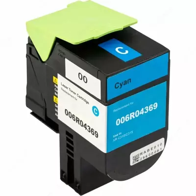  Тонер картридж Xerox C310/C315  Cyan  5500 стр. (Арт. - 006R04369) - 