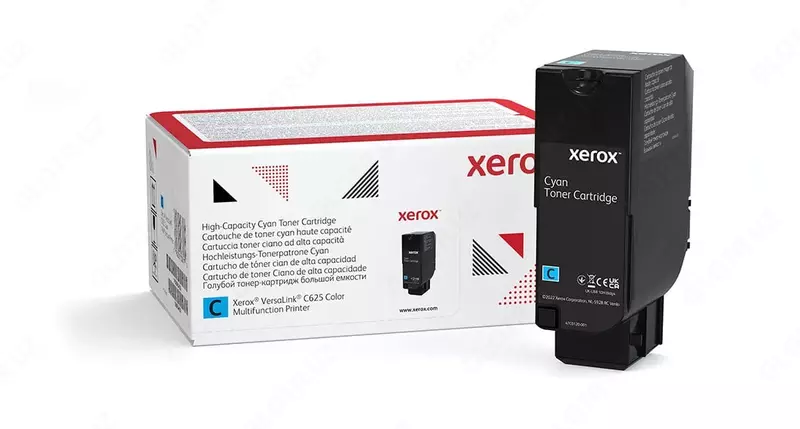Тонер картридж Xerox VL C625  Cyan  16000 стр. (Арт. - 006R04645)