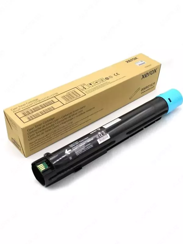  Тонер картридж Xerox VersaLink C7120/C7125/C7130  Cyan  18500 стр. (Арт. - 006R01829) - 