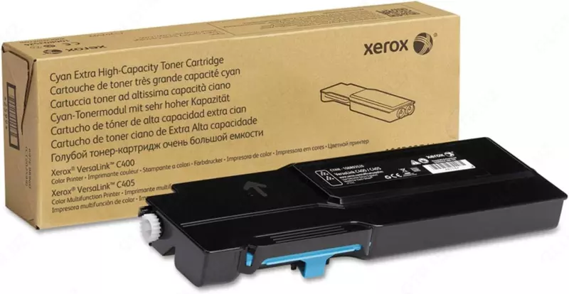 Тонер картридж Xerox VLC400/405 Cyan XtraHighCap  8000 стр. (Арт. - 106R03534)