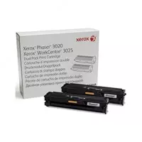 Картридж (двойная упаковка) Xerox PH3020/WC3025 Black 2х1500 стр. (Арт. - 106R03048)