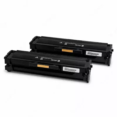  Xerox PH3020/WC3025 Qora kartrij (ikki olchamli) 2x1500 sahifa (106R03048-rasm) - 