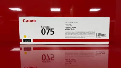 Тонер-картридж Canon 075 Yellow (Желтый  1300 стр.)