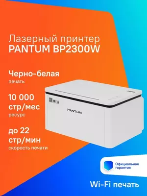 Pantum P2503 A4 monoxrom lazerli printeri (22 sah/daqiqa  USB)