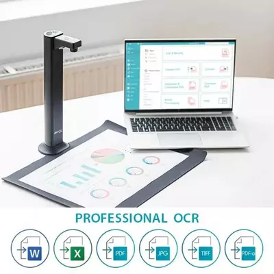 Настольный сканер-камера А3 IRIScan Desk 7 Pro (21 Мп  OCR  Сшивка книг  запись видео)