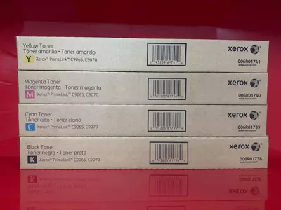 Оригинальные тонер-картриджи Xerox PrimeLink C9065, C9070 (Black, Cyan, Magenta, Yellow — 006R01738, 006R01739, 006R01740, 006R01741)