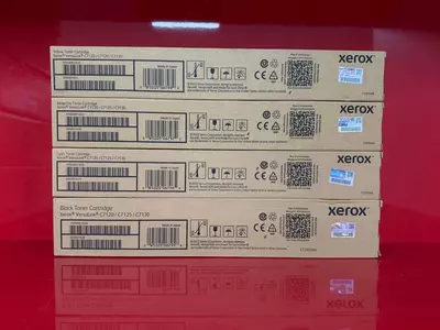 Оригинальные тонер-картриджи Xerox VersaLink C7120, C7125, C7130 (Black, Cyan, Magenta, Yellow — 006R01828, 006R01829, 006R01830, 006R01831)
