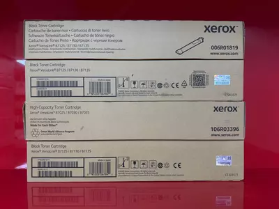 Оригинальный тонер-картридж Xerox VersaLink B7125, B7130, B7135 Black (006R01819)