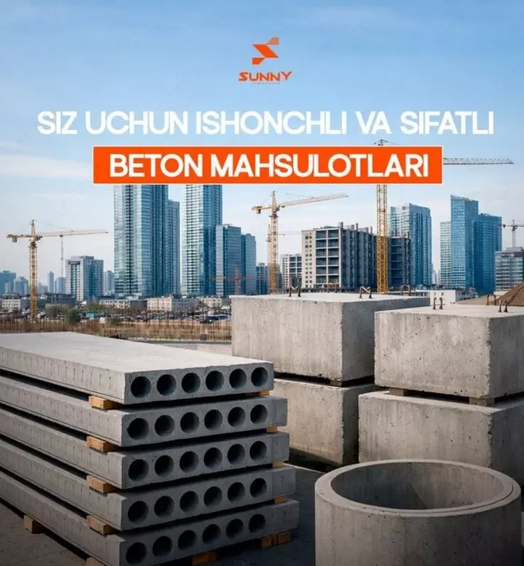 Sunny Temir Beton beton plitalari