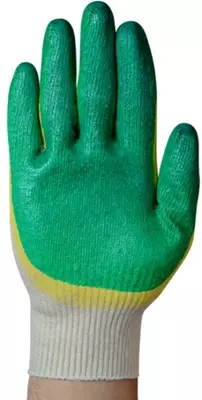 Ikki qavatli lateks qoplamali ishchi qo‘lqop