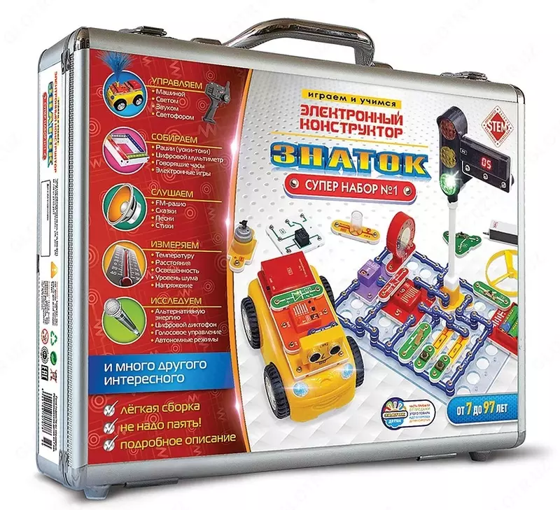 Elektron konstruktor biluvchi 70749 Super toplam №1