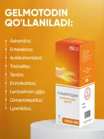  Сироп Гельмотодин против паразитов  глистов и червей - 