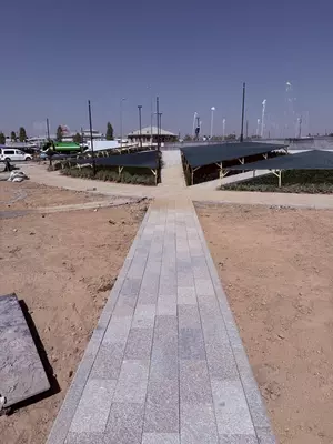  Услуги по установке бордюров для дворов  тротуаров и придомовых территорий - 