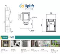   Подъёмник для подачи блюд (пищевой лифт  раздаточный лифт)