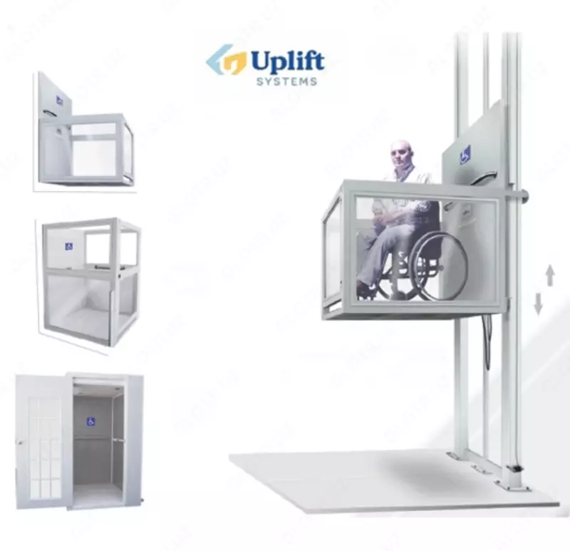  Nogironlar uchun ko‘targich (to‘siqsiz vertikal ko‘tarish platformasi) - 