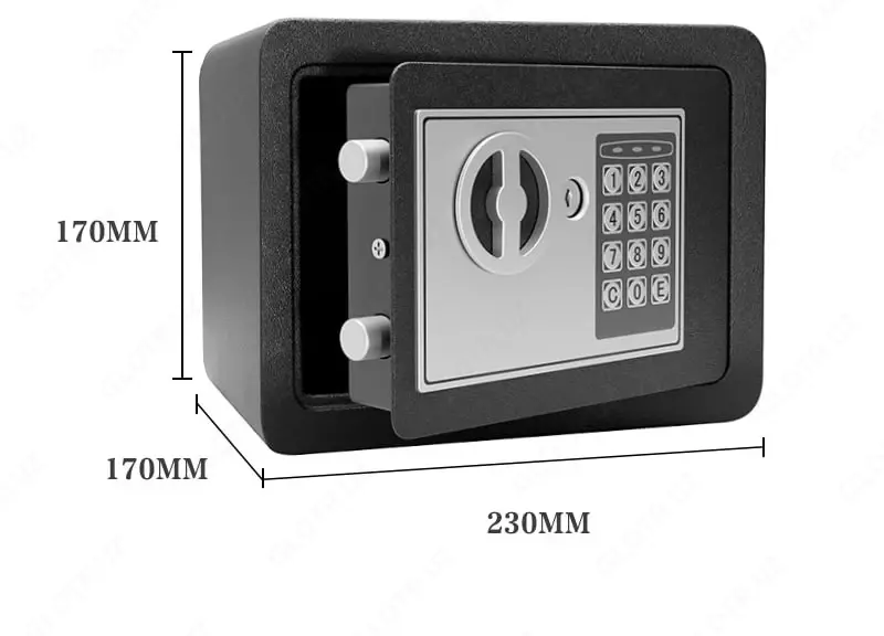Кодовый сейф с ключом