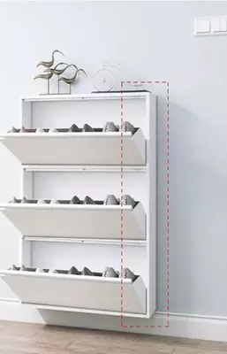  Шкаф для обуви для узкого коридора Kadiya group